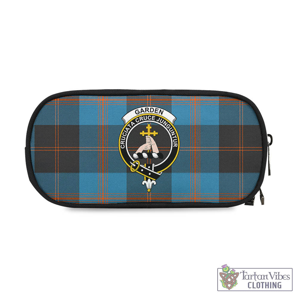 Garden (Gardyne) Tartan Pen and Pencil Case with Family Crest One Size 4.13*8.74 inch - Tartan Vibes Clothing
