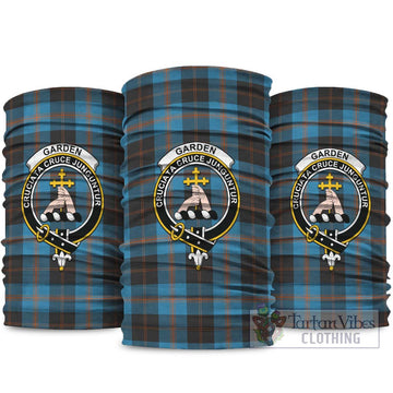 Garden (Gardyne) Tartan Neck Gaiters, Tartan Bandanas, Tartan Head Band with Family Crest package One Size - Tartan Vibes Clothing