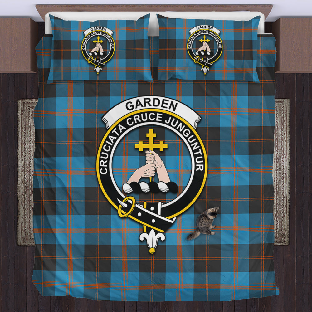 Garden (Gardyne) Tartan Bedding Set with Family Crest US Bedding Set - Tartan Vibes Clothing
