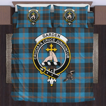 Garden (Gardyne) Tartan Bedding Set with Family Crest US Bedding Set - Tartan Vibes Clothing