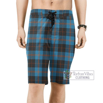 Garden (Gardyne) Tartan Men's Board Shorts Men - Tartan Vibes Clothing
