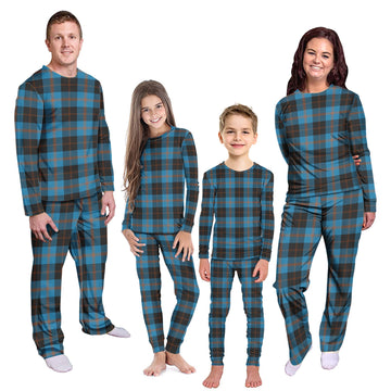 Garden (Gardyne) Tartan Pajamas Family Set Kid - Tartan Vibes Clothing