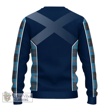 Garden (Gardyne) Tartan Ugly Sweater with Family Crest and Lion Rampant Vibes Sport Style - Tartan Vibes Clothing