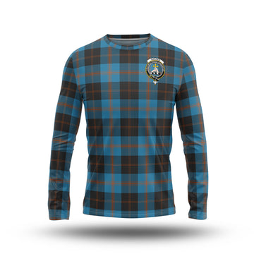 Garden (Gardyne) Tartan Long Sleeve T-Shirt with Family Crest - Tartan Vibes Clothing