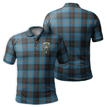 Garden (Gardyne) Tartan Men's Polo Shirt with Family Crest - Tartan Vibes Clothing