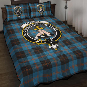 Garden (Gardyne) Tartan Quilt Bed Set with Family Crest - Tartan Vibes Clothing