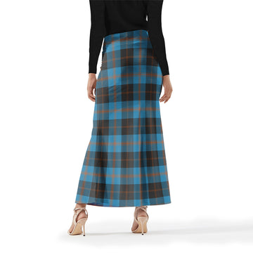 Garden (Gardyne) Tartan Womens Full Length Skirt - Tartan Vibes Clothing