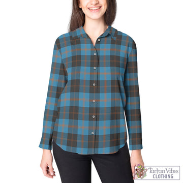 Garden Tartan Womens Casual Shirt