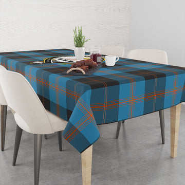 Garden (Gardyne) Tartan Tablecloth with Family Crest M 39.4"x59"(100x150cm) - Tartan Vibes Clothing