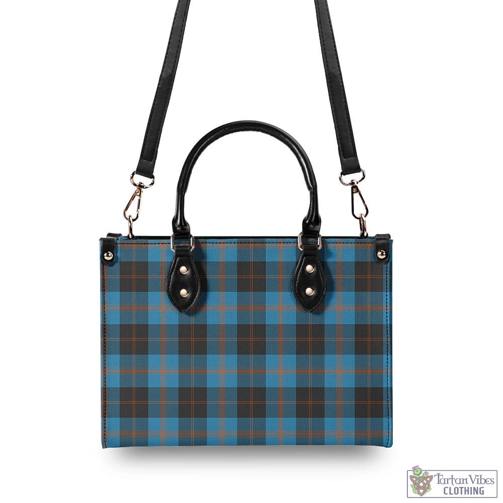 Garden (Gardyne) Tartan Luxury Leather Handbags - Tartan Vibes Clothing