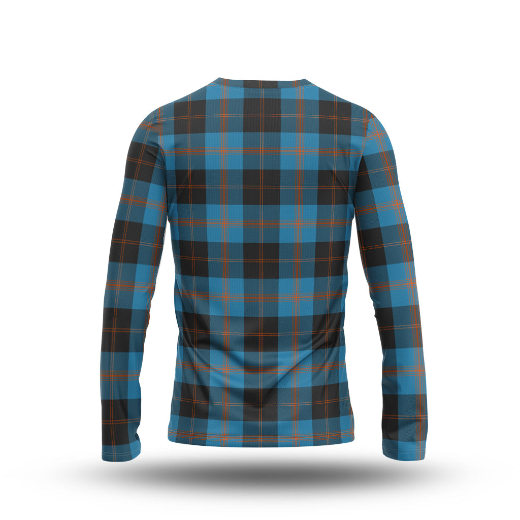 Garden (Gardyne) Tartan Long Sleeve T-Shirt with Family Crest - Tartan Vibes Clothing