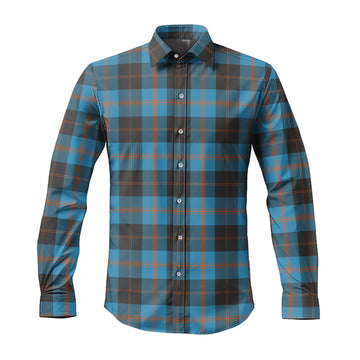 Garden (Gardyne) Tartan Long Sleeve Button Up Shirt Men's Shirt - Tartan Vibes Clothing
