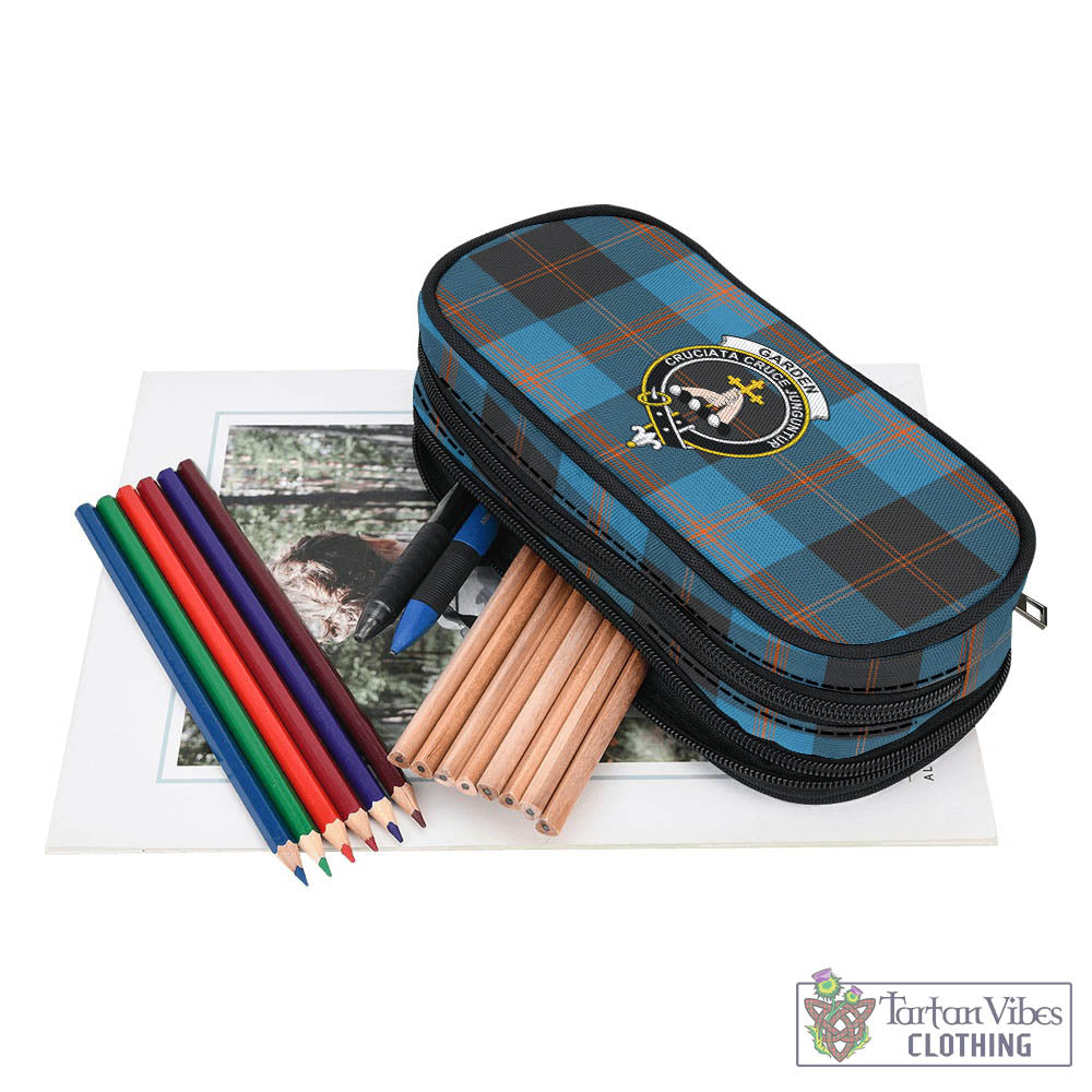 Garden (Gardyne) Tartan Pen and Pencil Case with Family Crest - Tartan Vibes Clothing