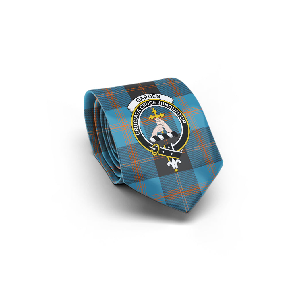 Garden (Gardyne) Tartan Classic Necktie with Family Crest - Tartan Vibes Clothing