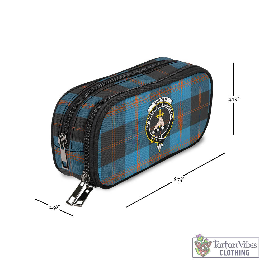 Garden (Gardyne) Tartan Pen and Pencil Case with Family Crest - Tartan Vibes Clothing