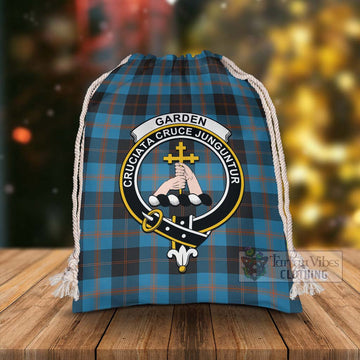 Garden (Gardyne) Tartan Christmas Santa's Bag with Family Crest - Tartan Vibes Clothing