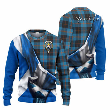 Garden (Gardyne) Tartan Knitted Sweater with Family Crest Scotland Patriotic Style Unisex - Tartan Vibes Clothing