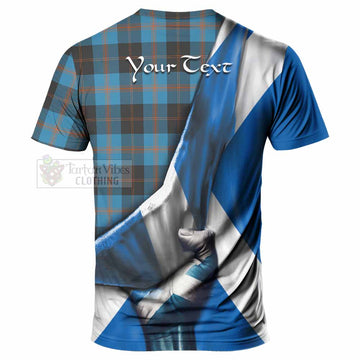 Garden (Gardyne) Tartan T-Shirt with Family Crest Scotland Patriotic Style - Tartan Vibes Clothing