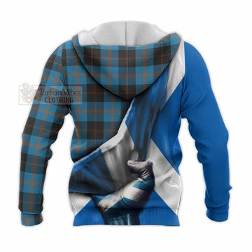 Garden (Gardyne) Tartan Knitted Hoodie with Family Crest Scotland Patriotic Style - Tartan Vibes Clothing
