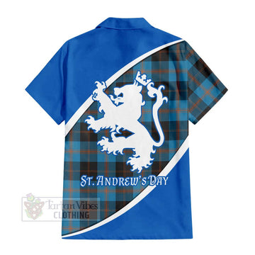 Garden (Gardyne) Family Crest Tartan Hawaiian Shirt Celebrate Saint Andrew's Day in Style - Tartan Vibes Clothing