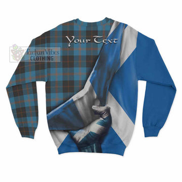Garden (Gardyne) Tartan Sweatshirt with Family Crest Scotland Patriotic Style - Tartan Vibes Clothing