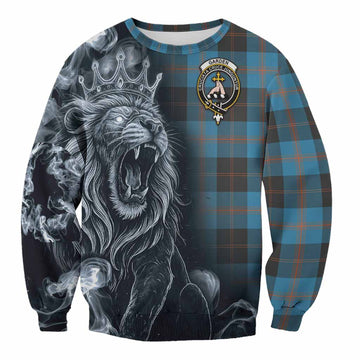 Garden (Gardyne) Tartan Sweatshirt Roaring Lion Heritage