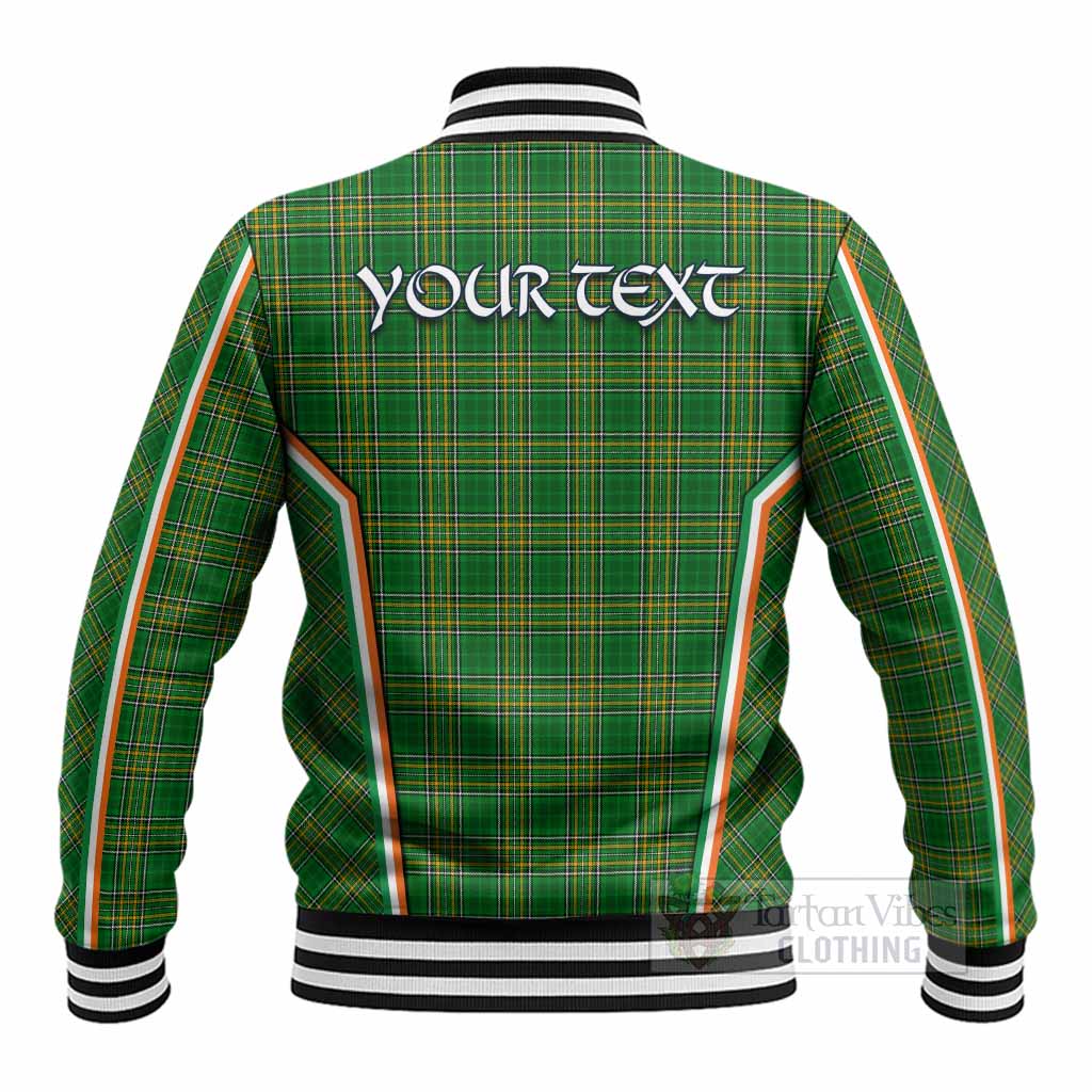 Gardiner Irish Clan Coat of Arm Tartan Baseball Jacket Flag Style