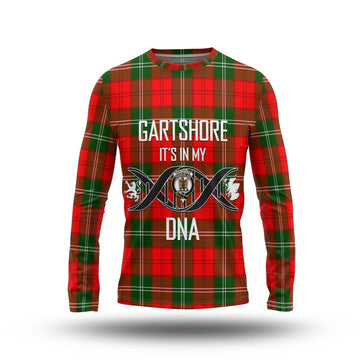 Gartshore Tartan Long Sleeve T-Shirt with Family Crest DNA In Me Style Unisex - Tartan Vibes Clothing
