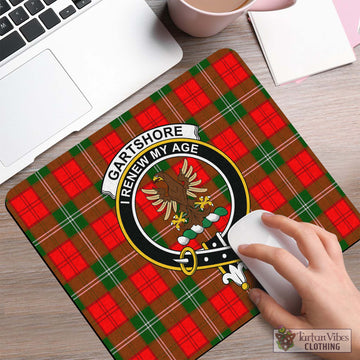 Gartshore Tartan Mouse Pad with Family Crest