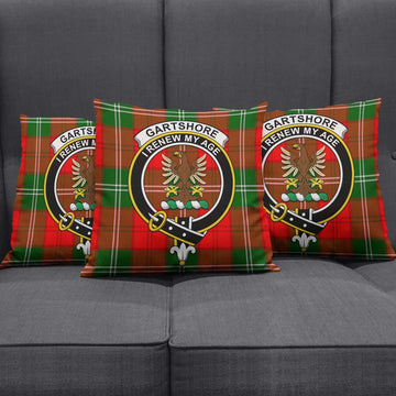 Gartshore Tartan Pillow Cover with Family Crest Rectangle Pillow Cover 51*91cm - Tartan Vibes Clothing