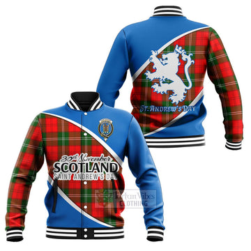 Gartshore Family Crest Tartan Baseball Jacket Celebrate Saint Andrew's Day in Style Unisex - Tartan Vibes Clothing