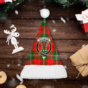Gartshore Tartan Christmas Santa Hats with Family Crest Christmas Hat S 20.5in (52cm) - Tartan Vibes Clothing