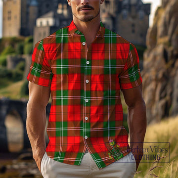 Gartshore Tartan Cotton Hawaiian Shirt Kid - Tartan Vibes Clothing