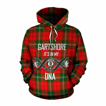 Gartshore Tartan Cotton Hoodie with Family Crest DNA In Me Style Pullover Hoodie XS - Tartan Vibes Clothing