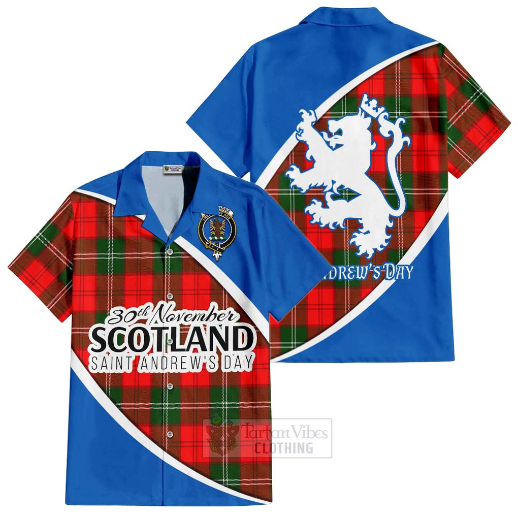 Gartshore Family Crest Tartan Hawaiian Shirt Celebrate Saint Andrew's Day in Style Kid - Tartan Vibes Clothing