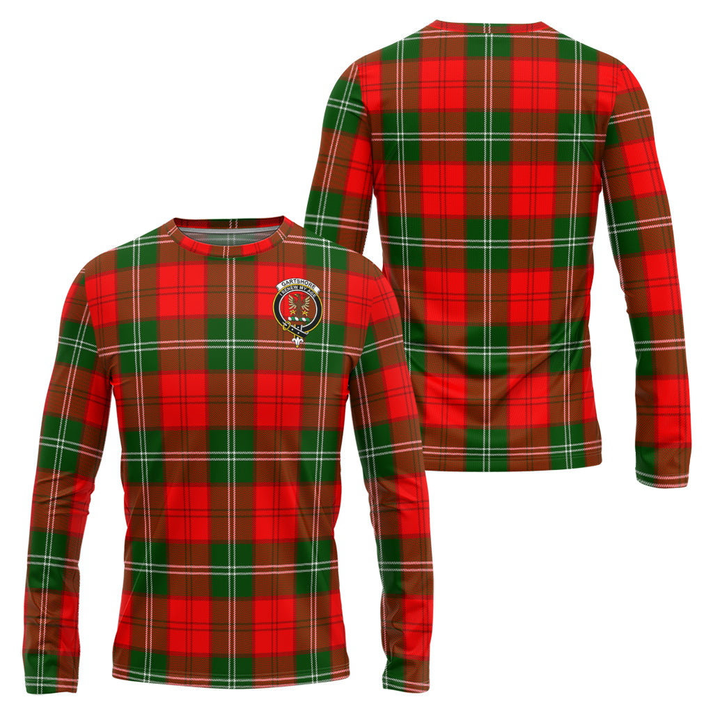 Gartshore Tartan Long Sleeve T-Shirt with Family Crest Unisex - Tartan Vibes Clothing