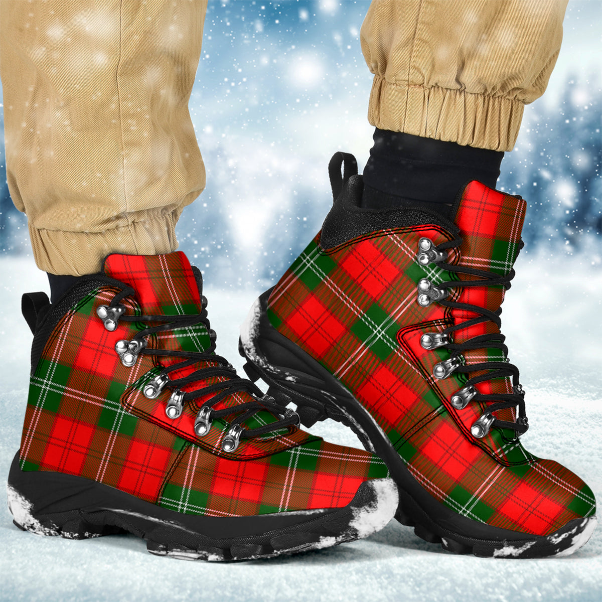 Gartshore Tartan Alpine Boots - Tartanvibesclothing