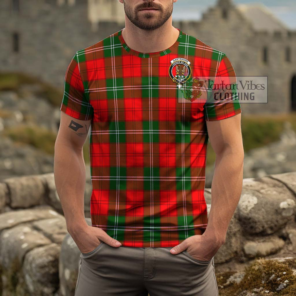 Gartshore Tartan Cotton T-Shirt with Family Crest Kid's Shirt - Tartan Vibes Clothing