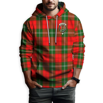 Gartshore Tartan Hoodie with Family Crest Zip Hoodie - Tartan Vibes Clothing
