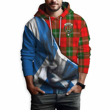 Gartshore Tartan Hoodie with Family Crest Scotland Patriotic Style Pullover Hoodie - Tartan Vibes Clothing