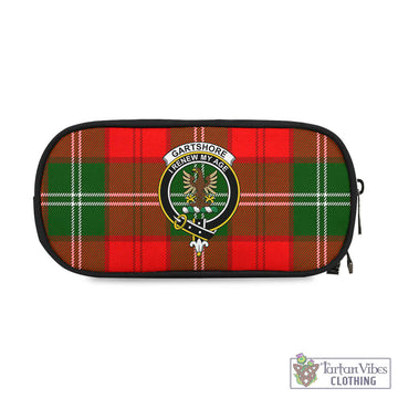 Gartshore Tartan Pen and Pencil Case with Family Crest One Size 4.13*8.74 inch - Tartan Vibes Clothing