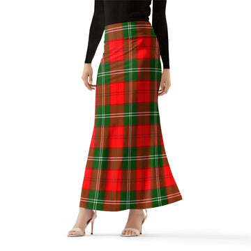 Gartshore Tartan Womens Full Length Skirt Female - Tartan Vibes Clothing