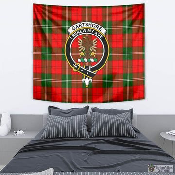 Gartshore Tartan Tapestry Wall Hanging and Home Decor for Room with Family Crest - Tartan Vibes Clothing
