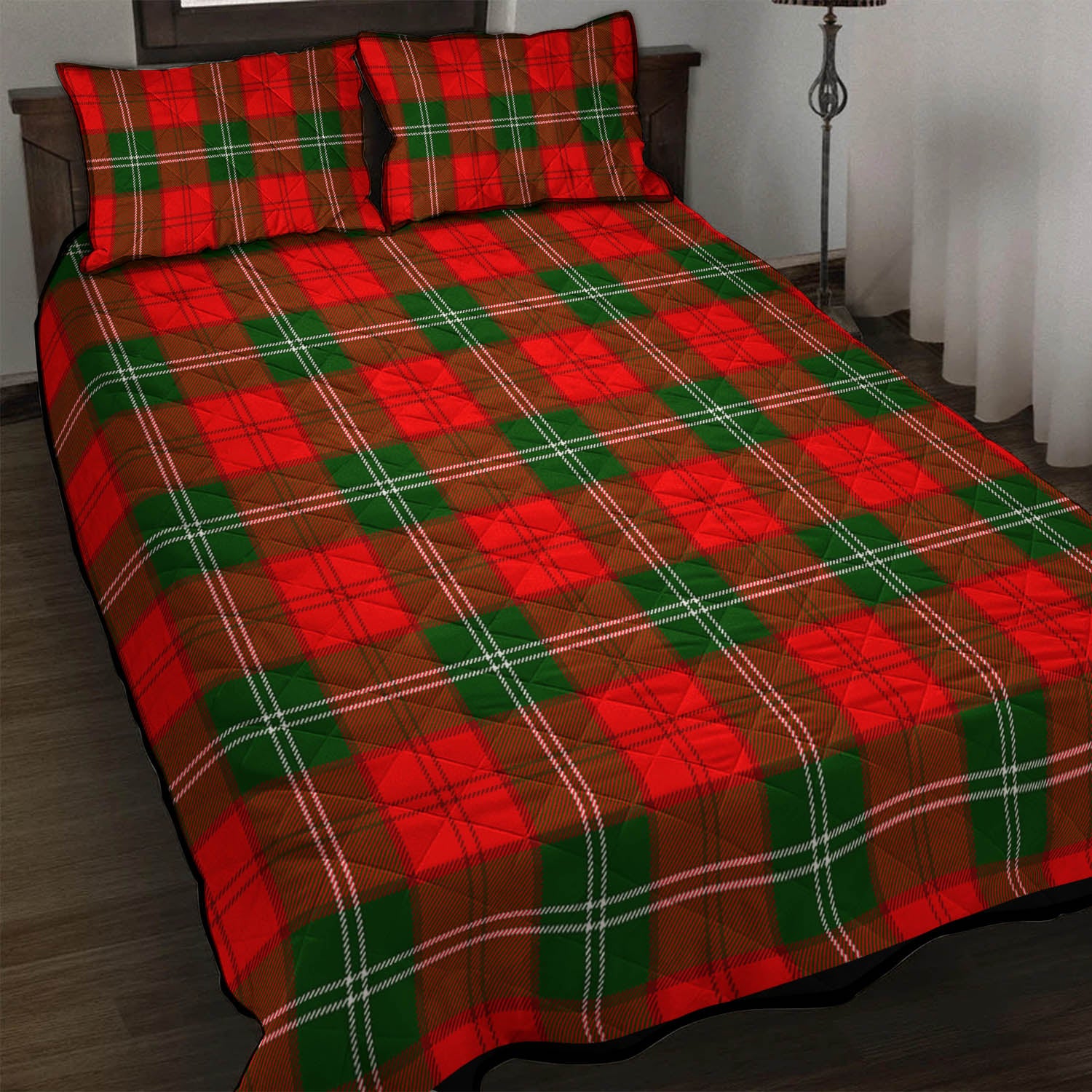 Gartshore Tartan Quilt Bed Set - Tartan Vibes Clothing