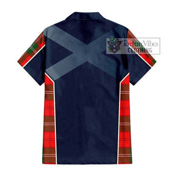 Gartshore Tartan Hawaiian Shirt with Family Crest and Lion Rampant Vibes Sport Style - Tartan Vibes Clothing