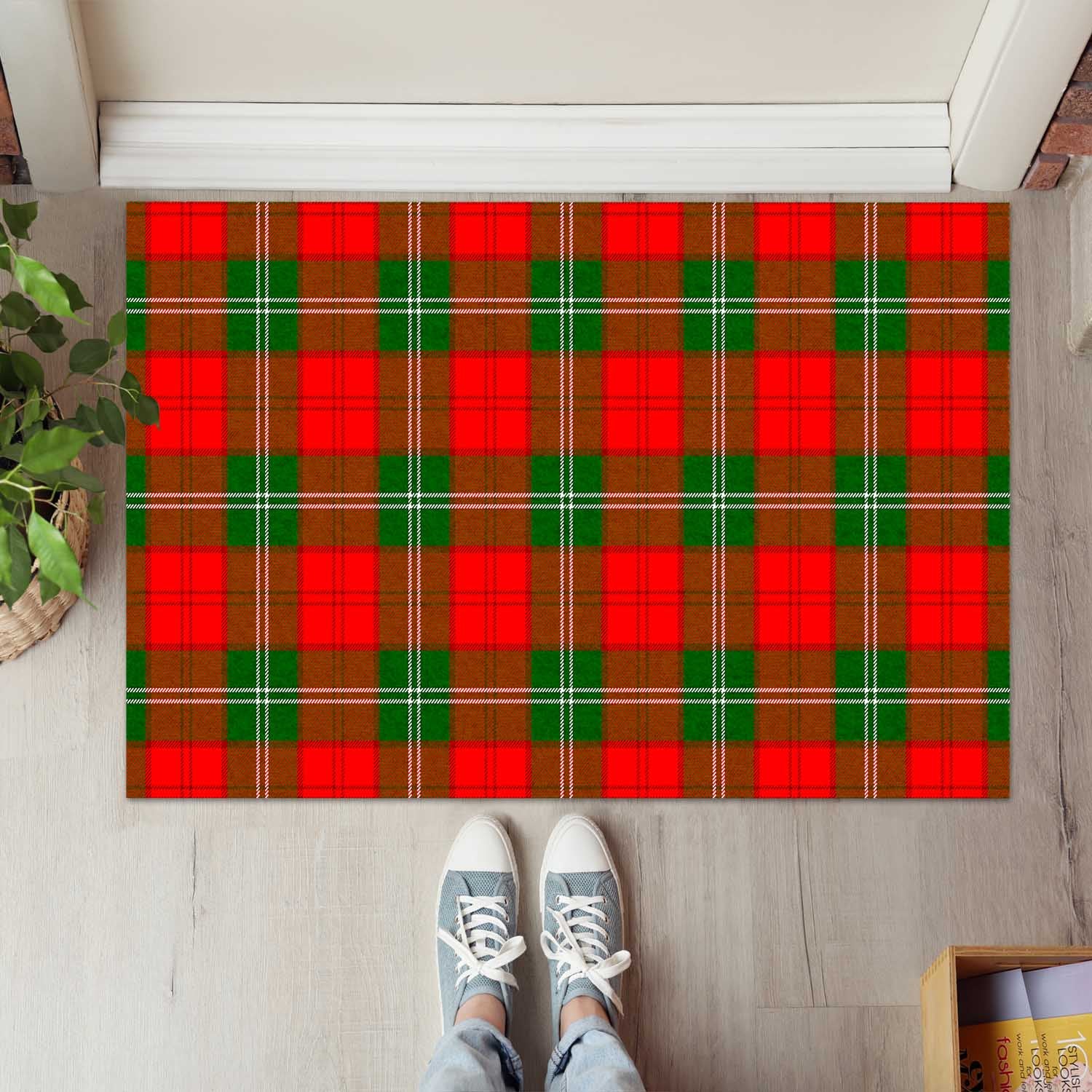 Gartshore Tartan Rubber Doormat - Tartan Vibes Clothing
