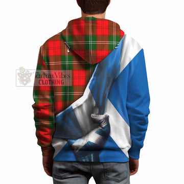 Gartshore Tartan Hoodie with Family Crest Scotland Patriotic Style - Tartan Vibes Clothing