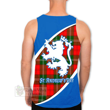 Gartshore Family Crest Tartan Men's Tank Top Celebrate Saint Andrew's Day in Style - Tartan Vibes Clothing
