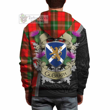 Gartshore Tartan Family Crest Hoodie Lion Rampant Royal Thistle Shield Celtic Inspired - Tartan Vibes Clothing