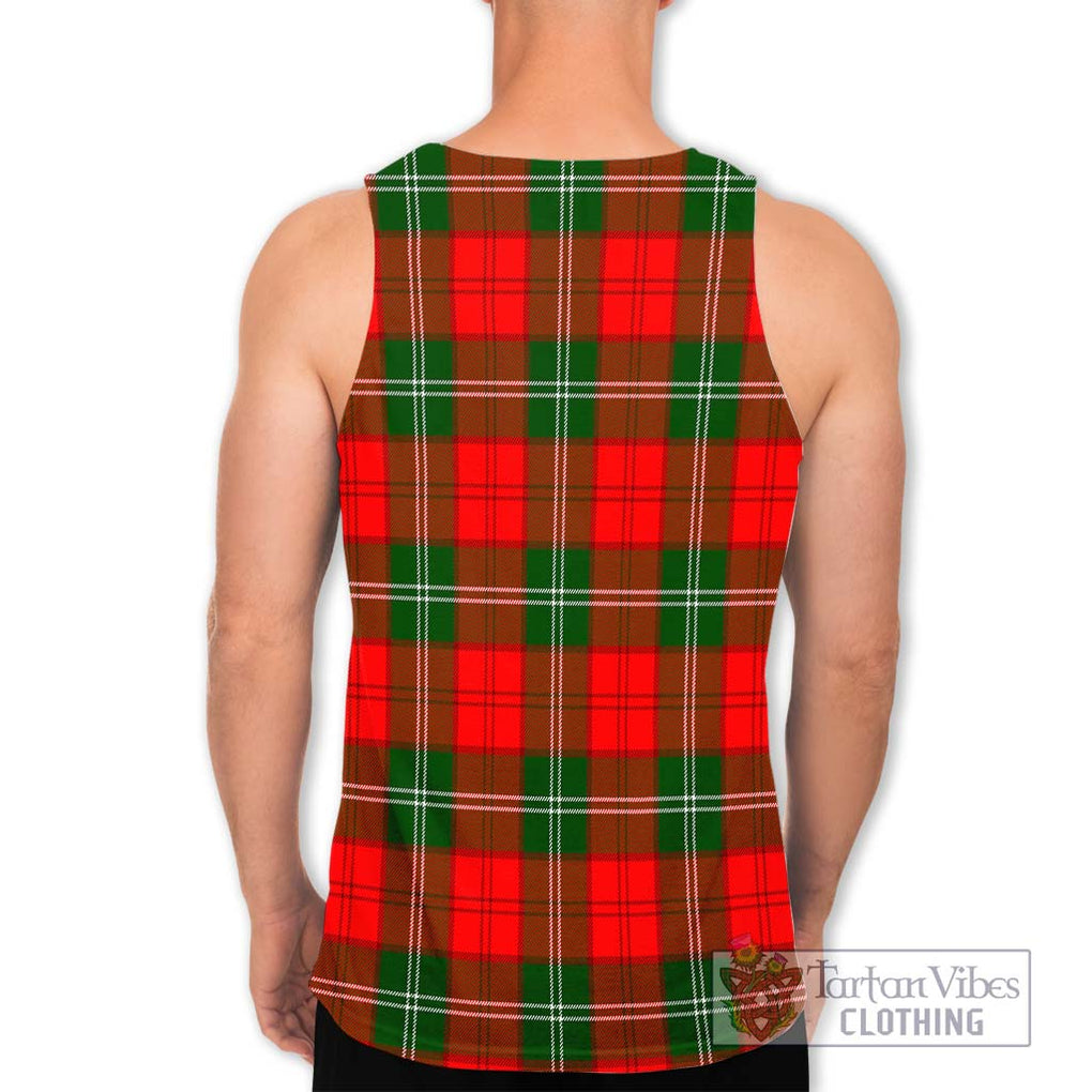 Gartshore Tartan Men's Tank Top with Family Crest DNA In Me Style - Tartan Vibes Clothing